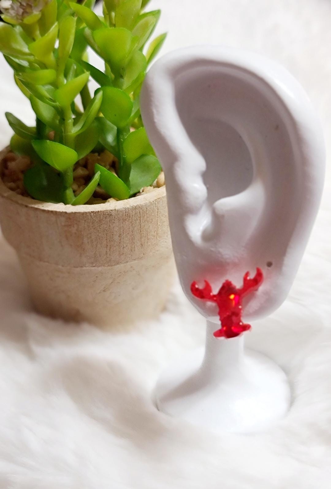 Louisiana Resin Stud Earrings