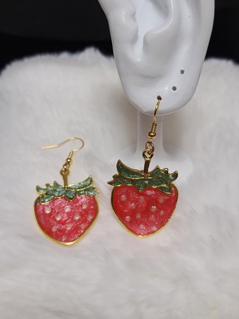 Strawberry Earrings