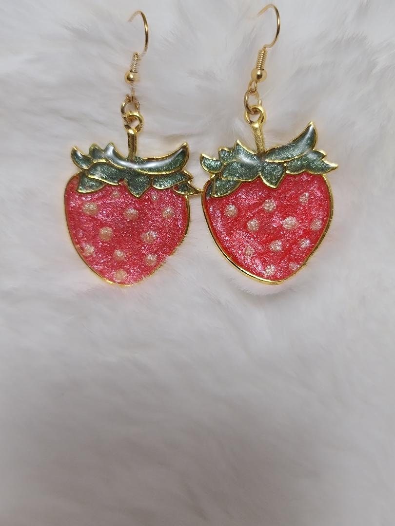Strawberry Earrings