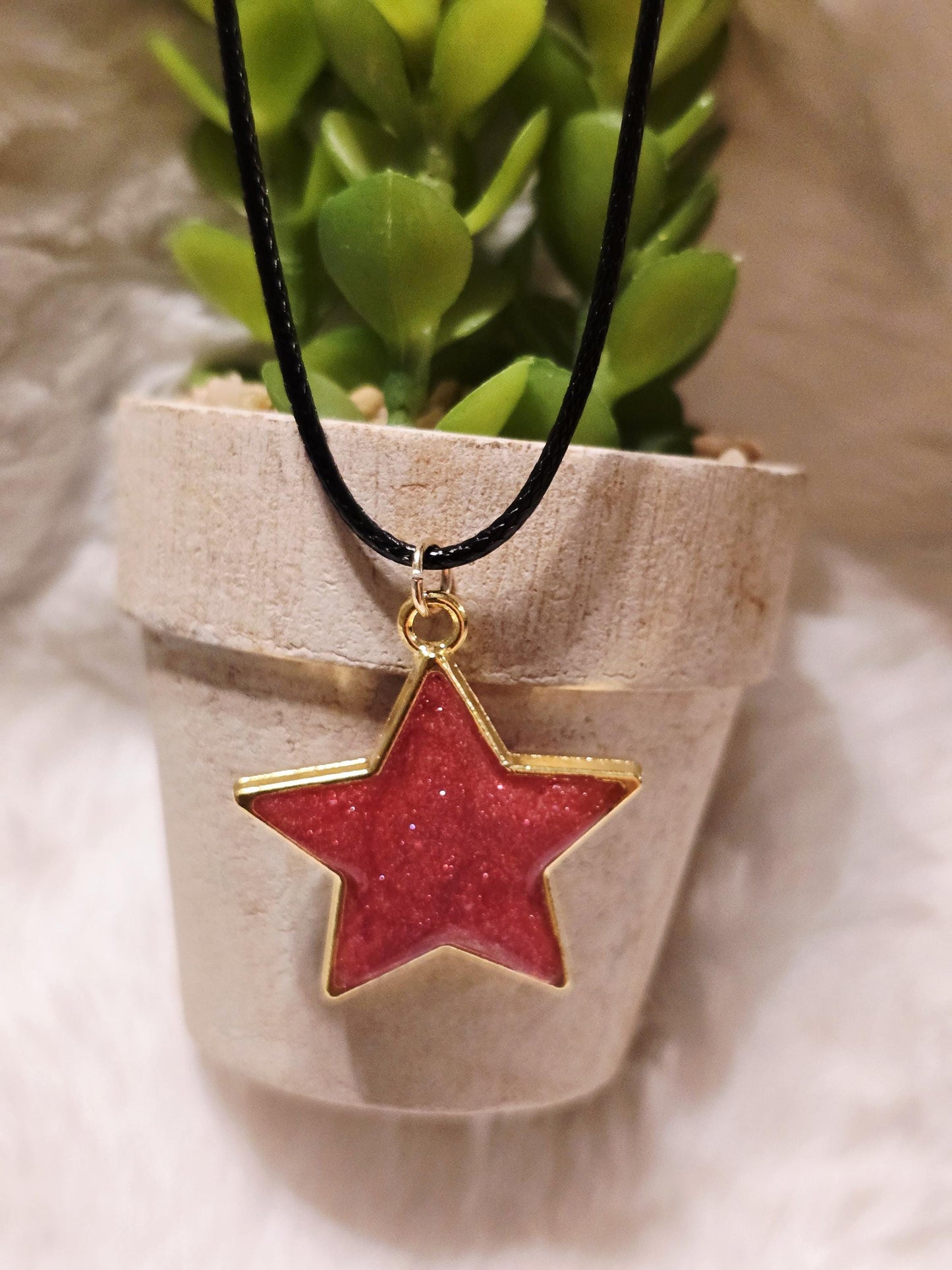 Red Star Necklace