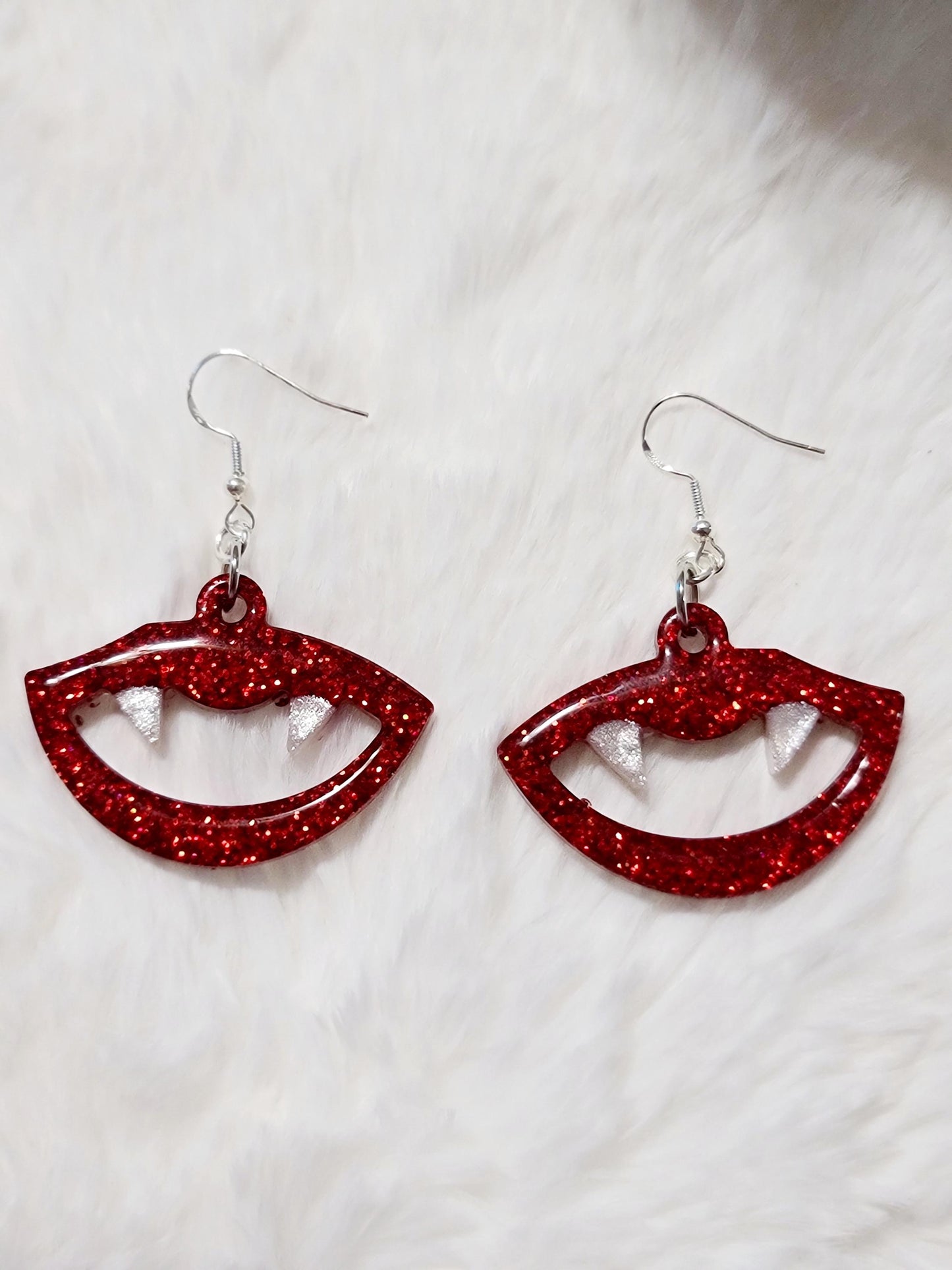 Vampire Fangs Earrings