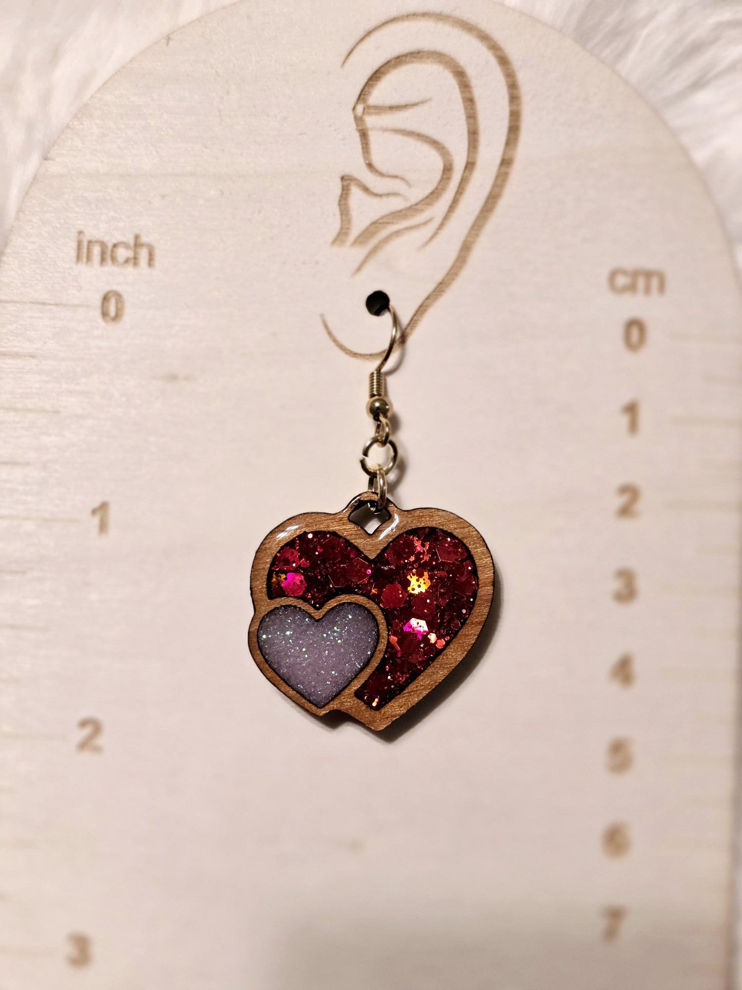 Double Heart Earrings