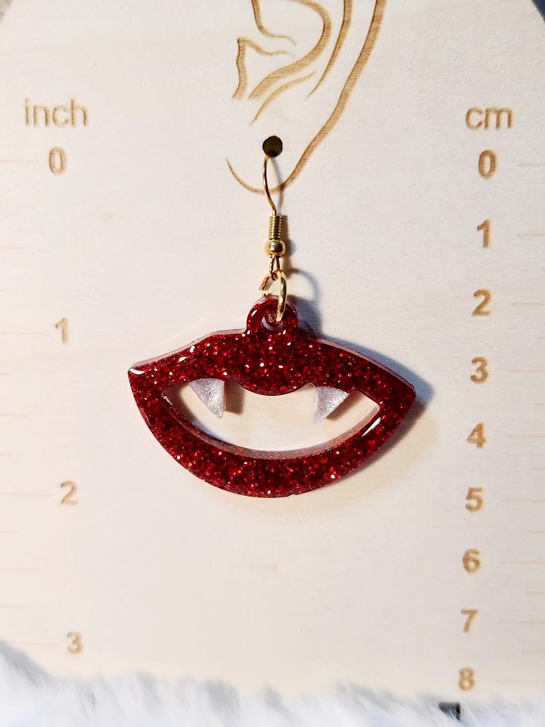Vampire Fangs Earrings