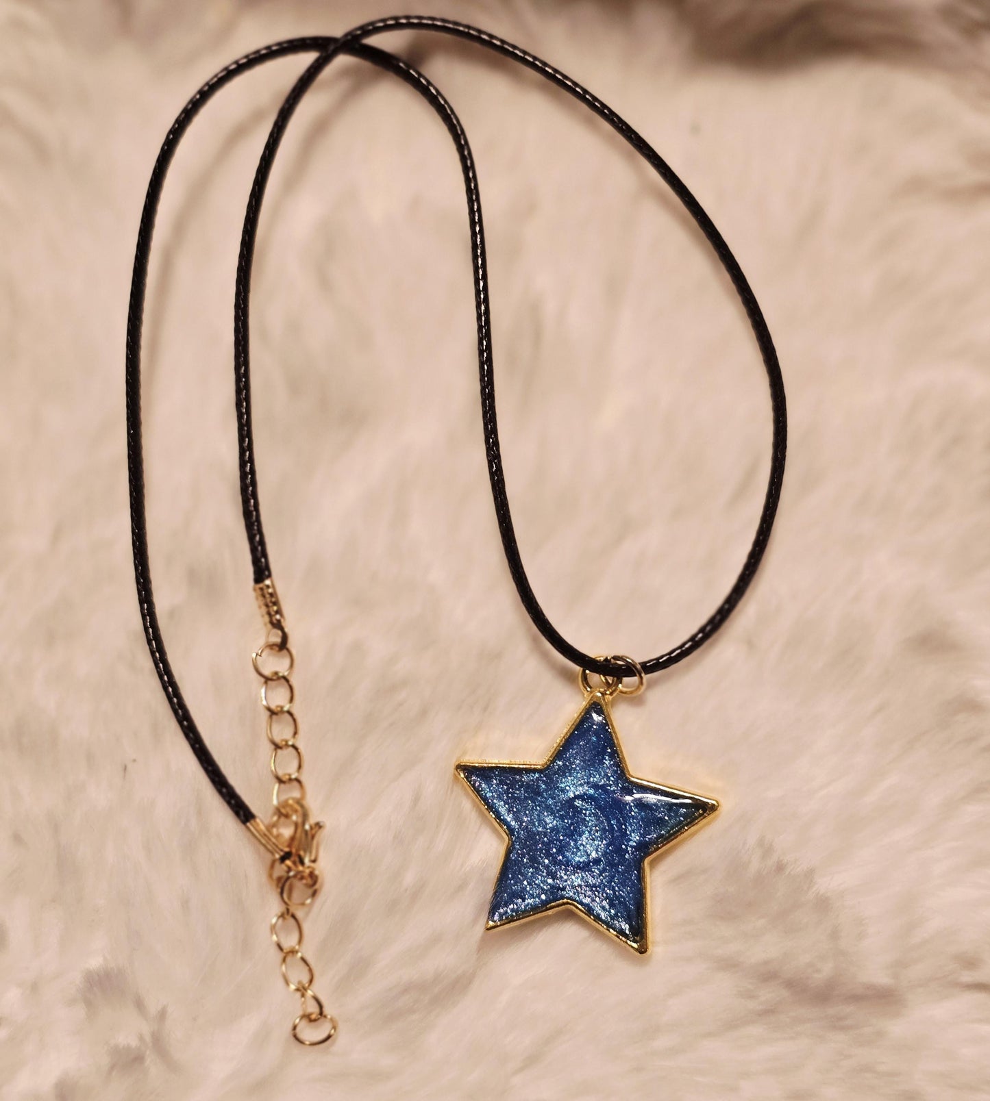 Blue Star Necklace