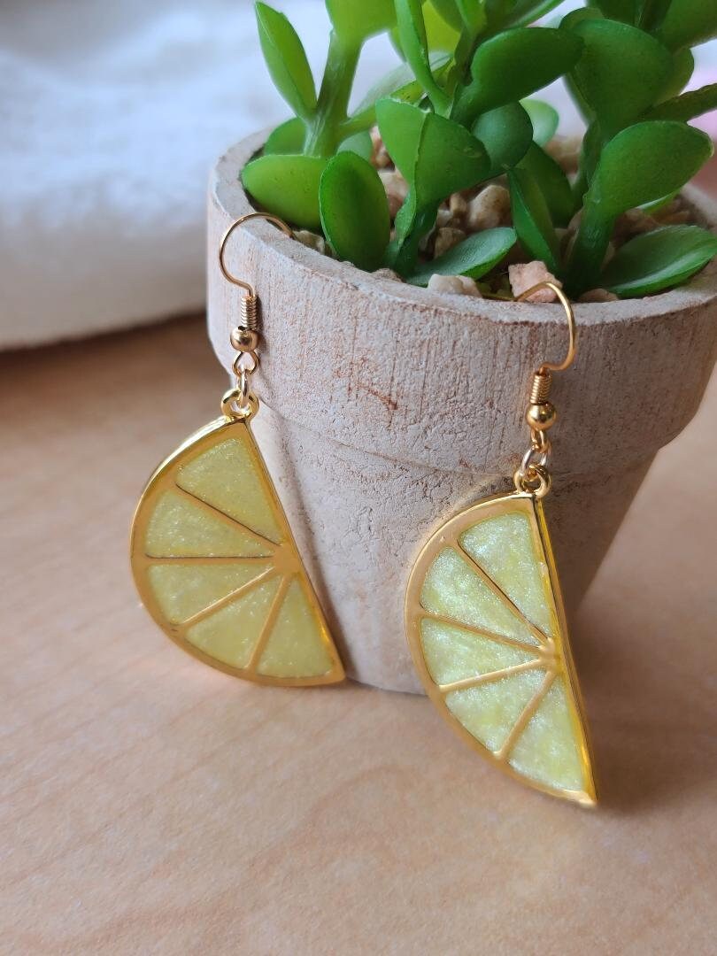 Lemon Earrings