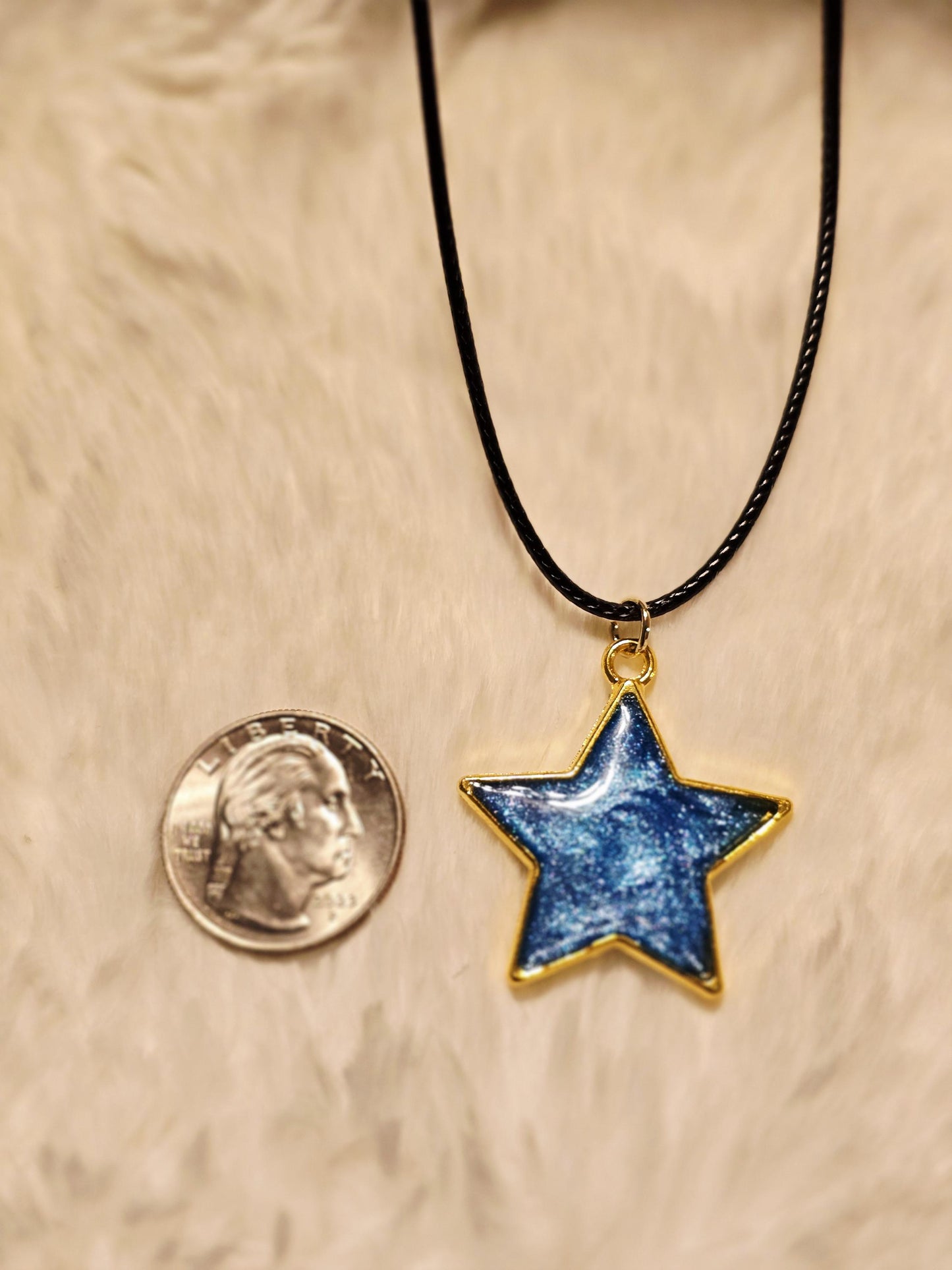Blue Star Necklace