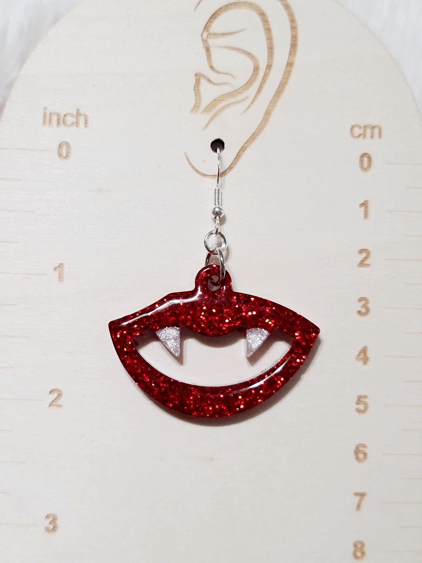 Vampire Fangs Earrings