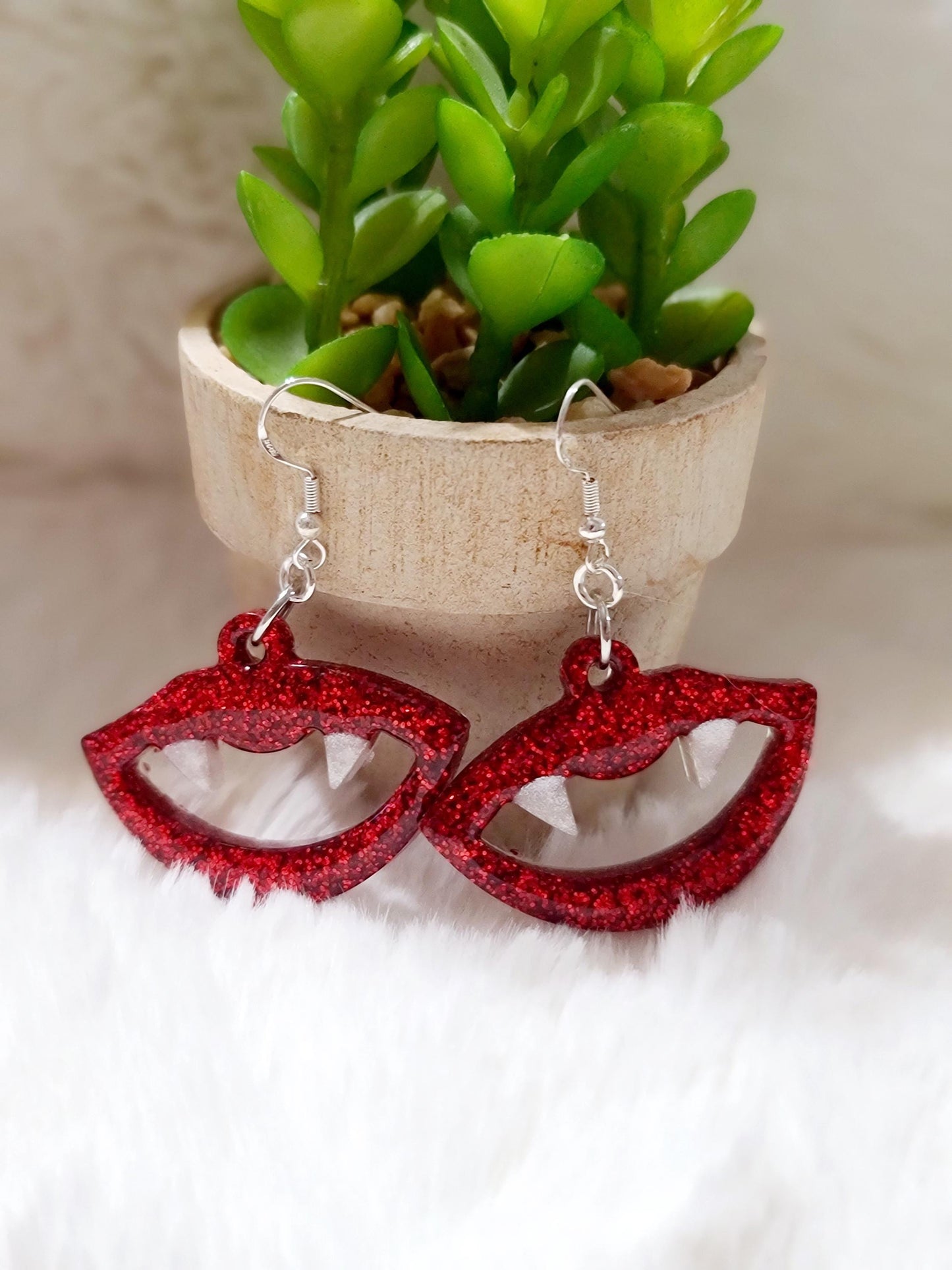 Vampire Fangs Earrings