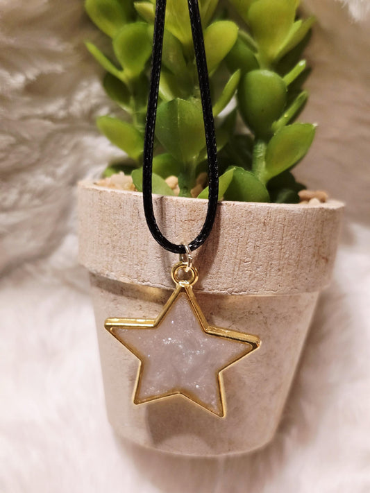 White Star Necklace