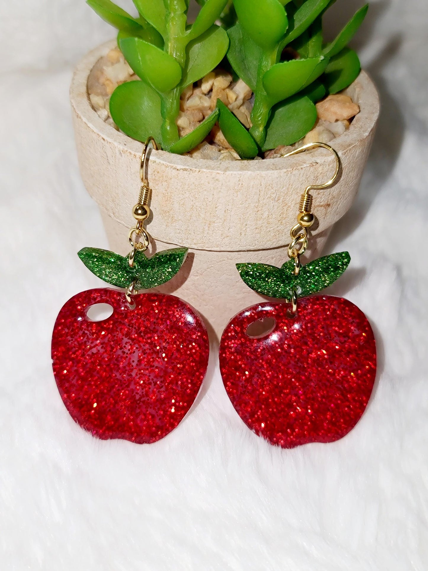 Apple Earrings