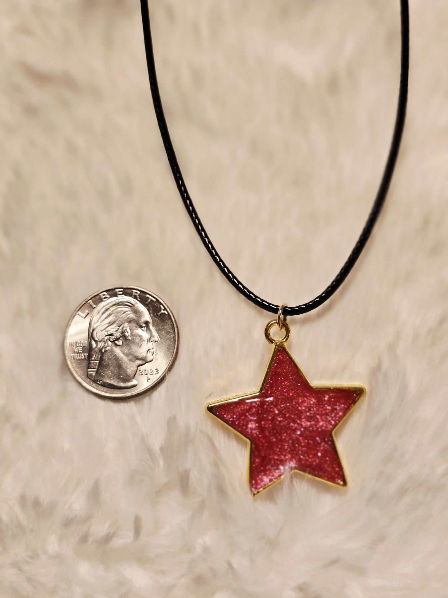 Red Star Necklace